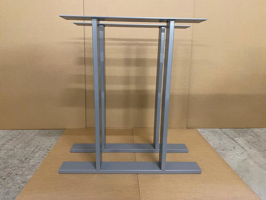 Set Of 2 Dining Table Legs, Steel Metal Legs, Dining Legs, Kitchen Legs, Industrial, Minimalist, Loft, Table Base, Home Furniture