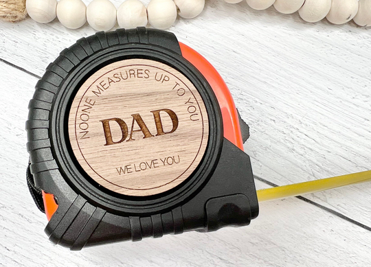 Christmas Gift For Dad, Loved Beyond Measure Tape Measurer, Men Fathers Day Gift, Grandpa