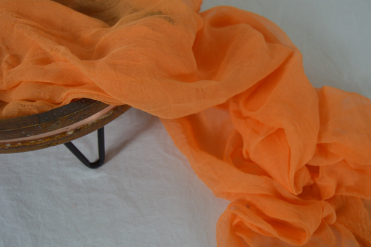 Bright Marigold Cheesecloth Table Runners, Boho, Gauze Wedding Decor, Flowy Runner, Farm Cloth