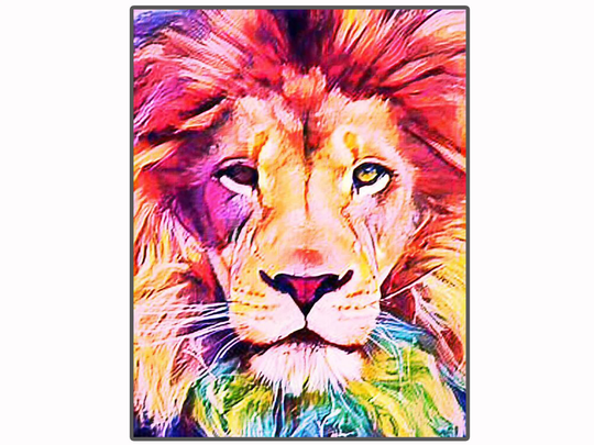 Full Square Round Drill Art Needlework 5D Diy Diamond Painting Cartoon Lion King Sky Craft Embroidery Kit Cross Stitch Home Decor Gift