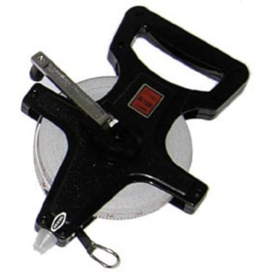 Open Reel Fiberglass Measuring Tape - 100'