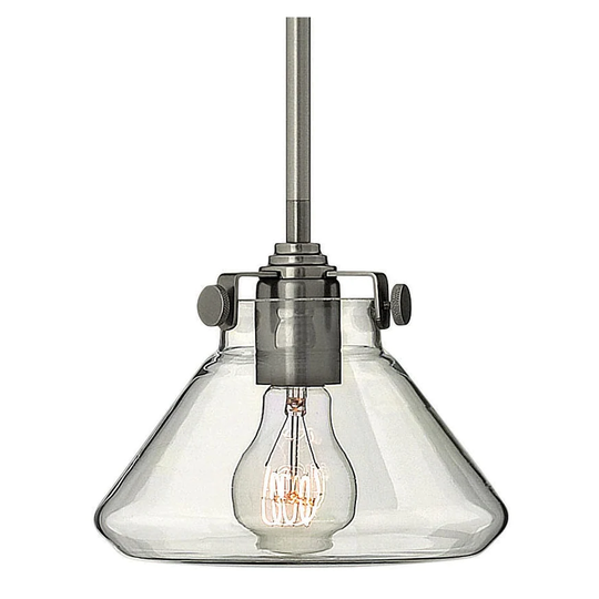 Hinkley Lighting 1 Light 7" Height Indoor Mini Pendant with Clear Cone