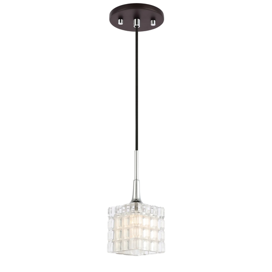 Woodbridge Lighting 2112CHZ-C Regent Park Pendant
