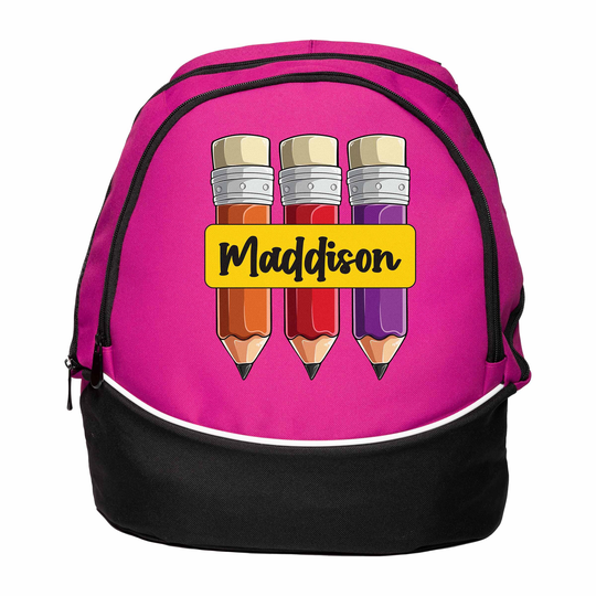 Girl Pencils - Custom Printed Backpack