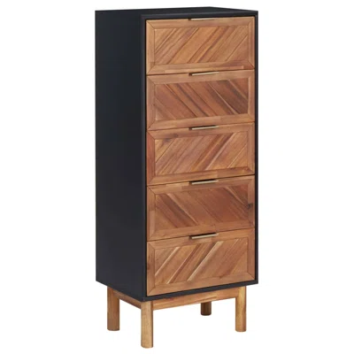 Brookelyn 17.72" Wide 5 Drawer Server