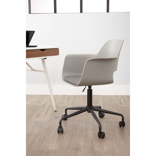 Rye Studio Whistlers Black Metal Frame Home Office Chair