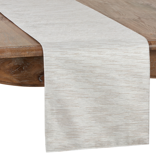 Metallic Woven Glam Table Runner