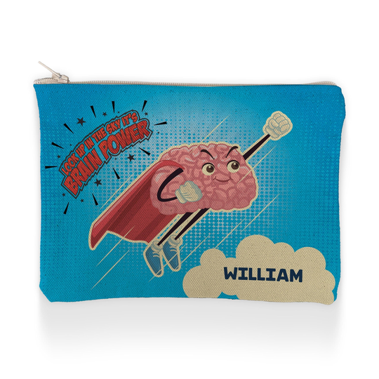 Makeup Pencil Case Brain Power