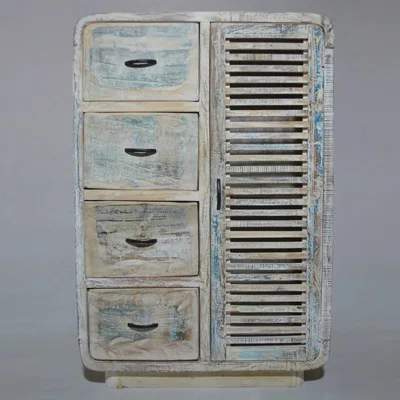 Salvage 42'' Wide 4 Drawer Sideboard