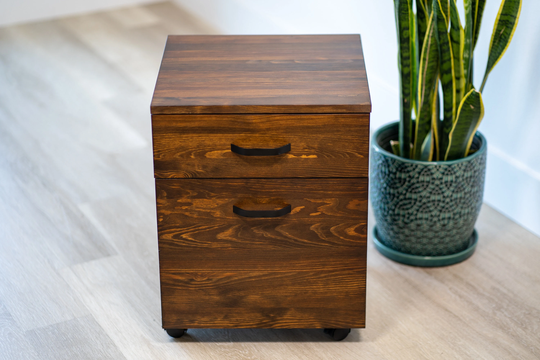 2-Drawer Storage Cabinet | Organizer For Desk