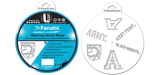 Army Black Knights Stencil Wheel - The Fanatic