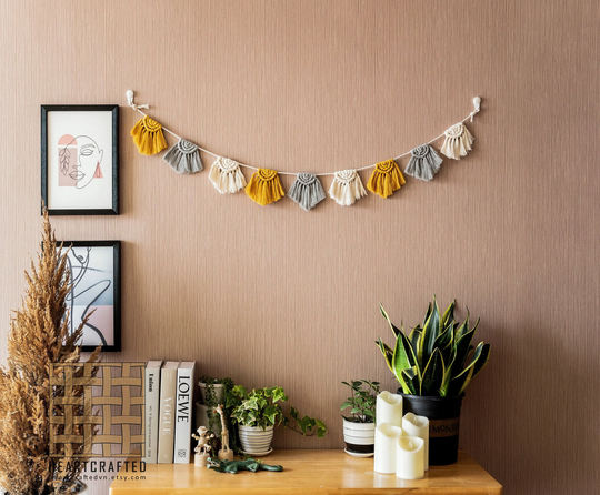 Custom Color Mini Garland, Kid's Room Decor, Bunting Banner, Handmade Party Supplies, Graduation Party, Gift For Birth, New Dad Gifts H36