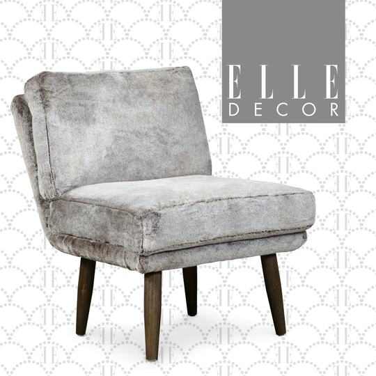 Elle Decor Sophie Armless Slipper Chair