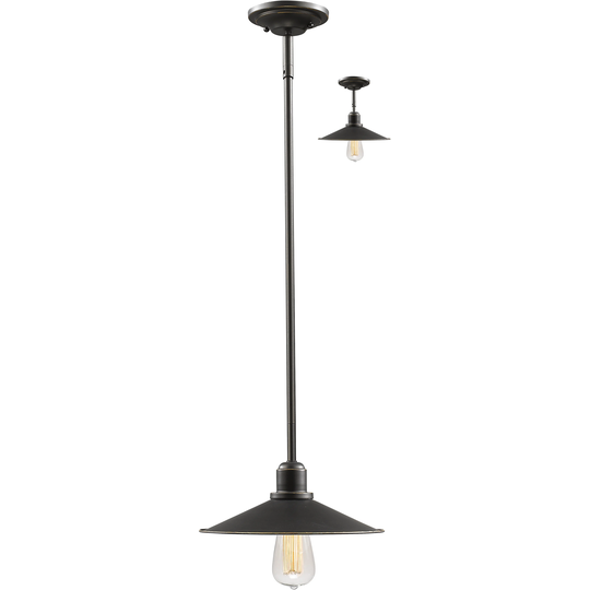 Avery Home Lighting Casa 1-Light Bronze Mini Pendant