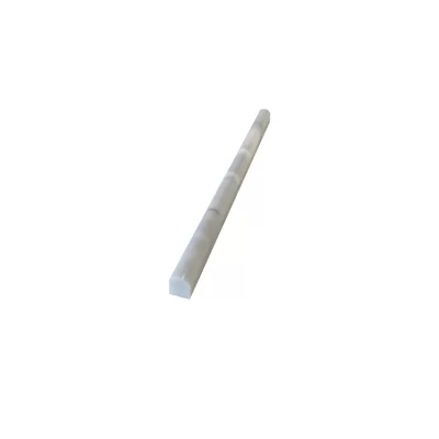 0.75" x 0.75" Marble Pencil Liner Tile Trim in Blue Argentino