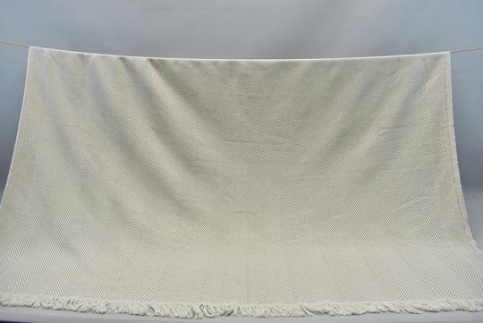 Couch Cover, Cotton Blanket, Sofa Turkish Handmade Slipcovers For 54 X 60 Inch Silver Elmas-K.ö