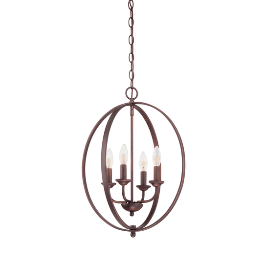 Metal 4 Light Pendant light