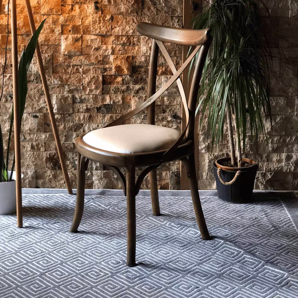 Wooden Dining Chair For Kitchen - Velvet, Leather Seat Customize Handmade Furniture Flexible Size Options