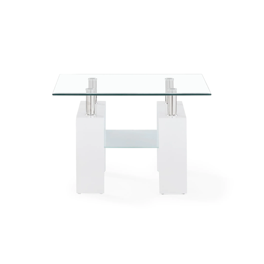 Global Furniture USA White End Table