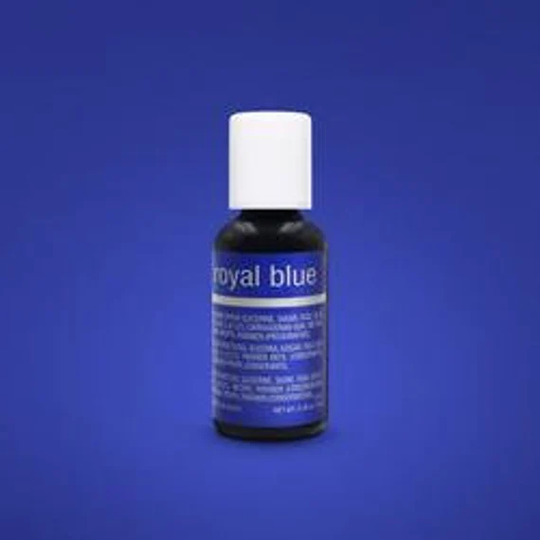 Fast Shipping Royal Blue Chefmaster Gel Food Coloring 20Ml, Color