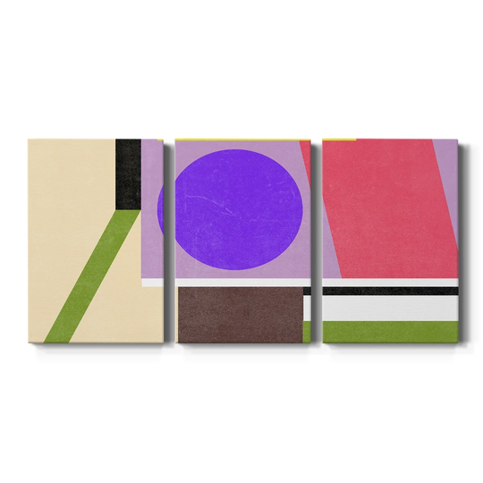 Color Composition II- Premium Gallery Wrapped Canvas - Ready to Hang