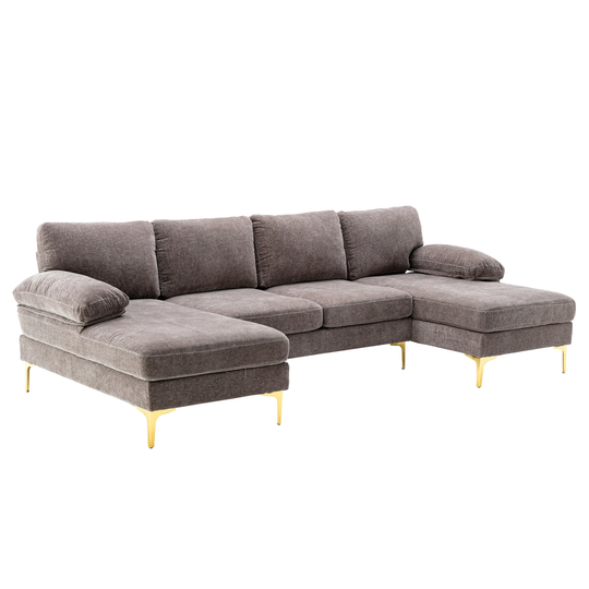 Fabric Living Room Sectional Sofa