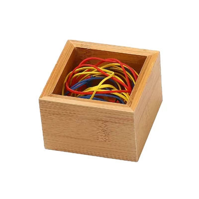 Bamboo 2"H x 3"W x 3"D Drawer Organizer