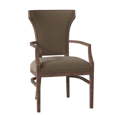 Powell Upholstered Wingback Arm Chair
