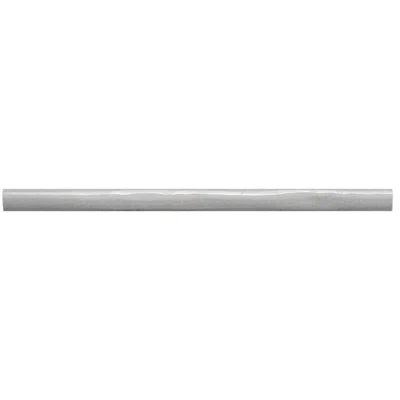 1'' x 12'' Polished Ceramic Pencil Liner / Round Tile Trim