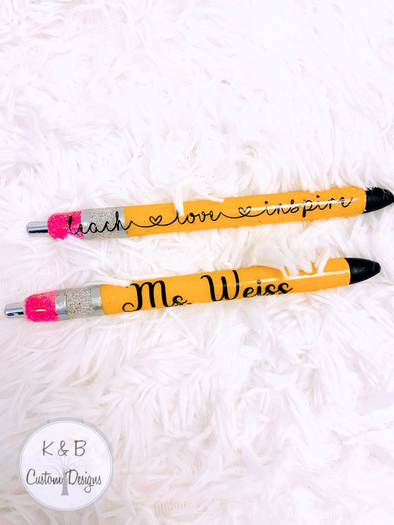 Pencil Custom Glitter Gel Pens