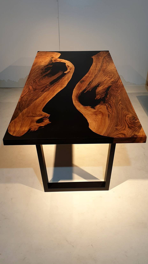 Custom Made Epoxy Table For Katie