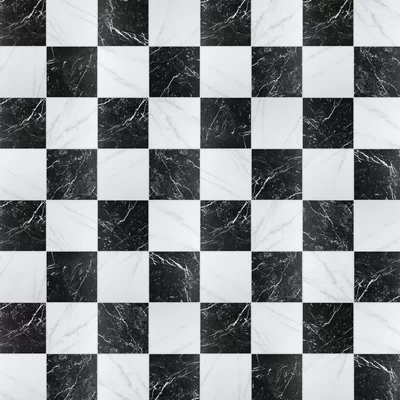 Merzoni Checker Ruzzini 18" x 18" Porcelain Wall & Floor Tile