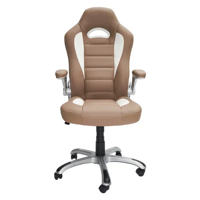High Back Executive Sport Race Office Chair With Flip-Up Arms