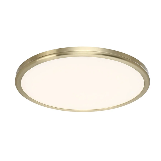 WAC Lighting Geos Single Light 22" Wide Integrated LED Flush Mount