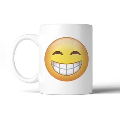 Thjodulf Emoji-Smiling Coffee Mug