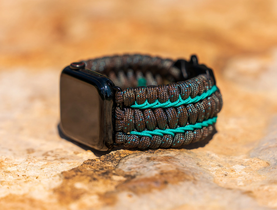 Apple Watch Laced Trilobite Tactical Paracord Band | Series 1 - 8 +Ultra Accessories, Wearable Tech