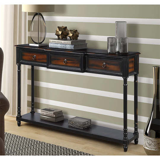 Living Room Decorative Console Table Sofa Table with Drawers
