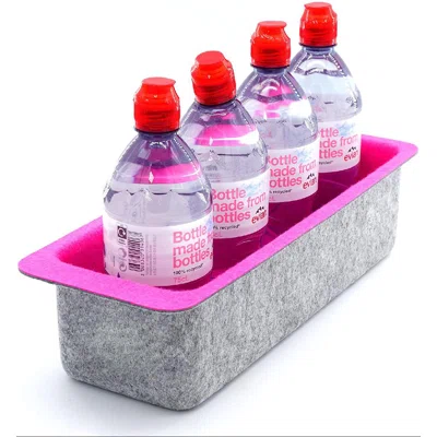Cabinet Pantry Organizers Desk Drawer Organizer Bin With 4 Adjustable Compartment Felt Multi-Storage For Kitchen Home Office Closet Junk Socks Ties Or