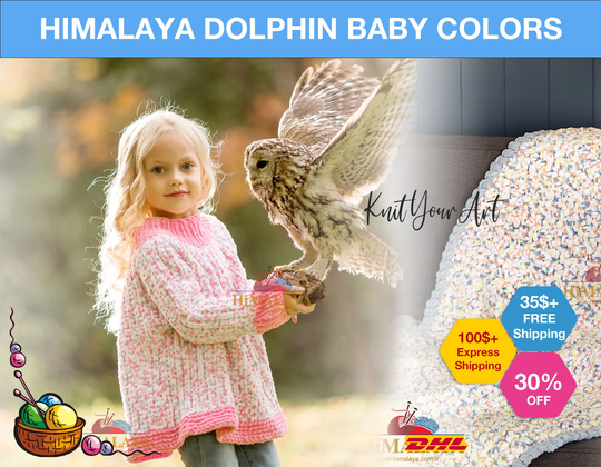 Himalaya Dolphin Baby Colors Velvet Yarn, Knitting Colorful Cardigans Sweaters Scarves Berets Yarn