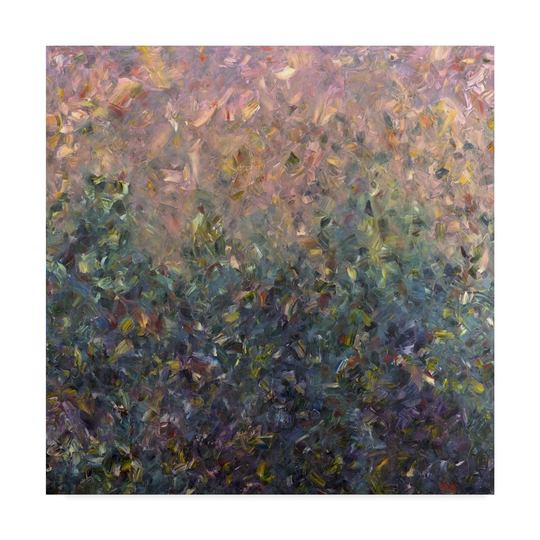 James W. Johnson 'Hazy Memories' Canvas Art - Multi-color