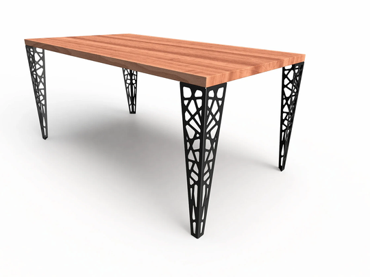 Industrial Style Table Legs, Metal Desk Console Coffee Flexio Line | B11