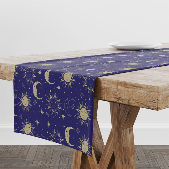 Table Runner Make A Wish | Unique Design Decor High Quality Textile & Print Made in Eu