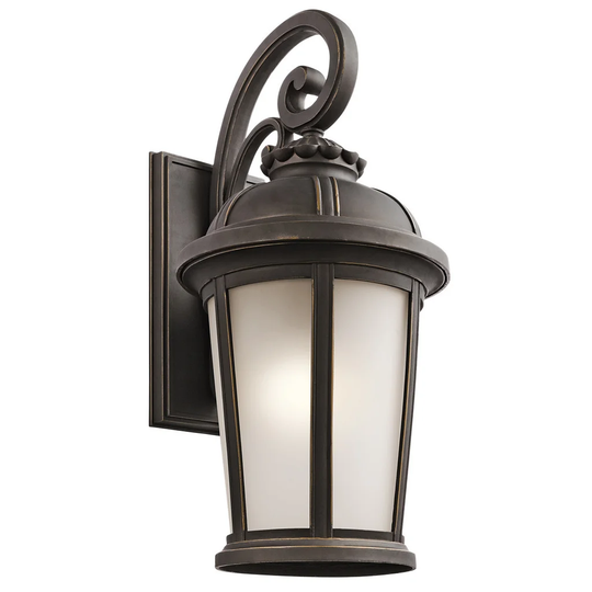 Kichler Lighting Ralston Collection 1-light Rubbed Bronze Outdoor Wall Lantern