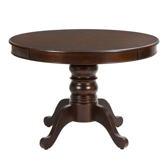 Homy Casa Zackary Traditional American Style Round Dining Table