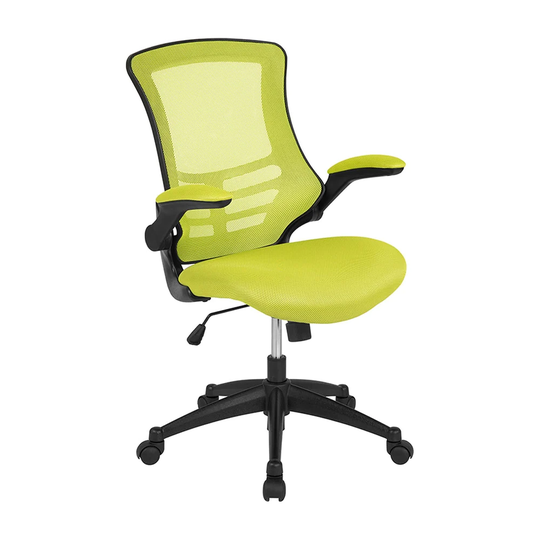 Offex Mid-Back Mesh Swivel Ergonomic Task Office Chair - Green - 25.5"D x 24.5"W
