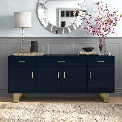 Annica 68" Wide 3 Drawer Sideboard