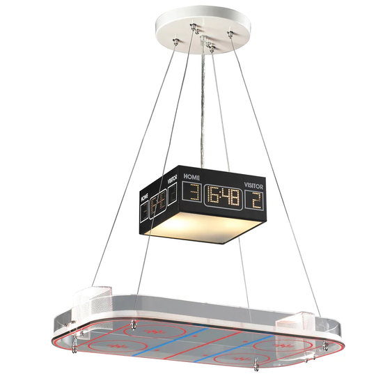 Elk Lighting Hockey Rink 2-Light White Pendant