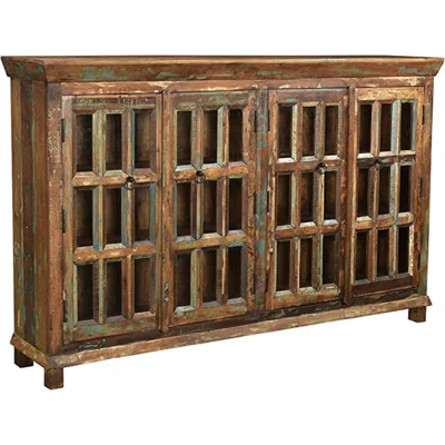 Dakar 72" Wide Solid Wood Sideboard