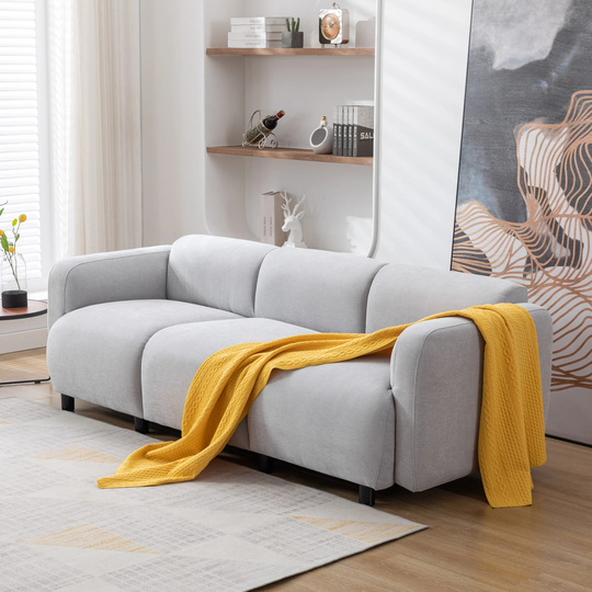 85inch Modern 3-seat Living Room Upholstery Sofa
