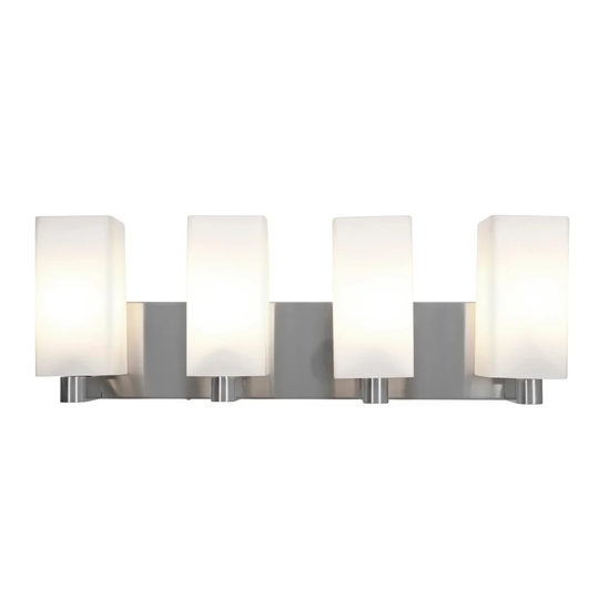 Access Lighting Archi 4 Light 25" Wide Vanity Light with Frosted Glass
